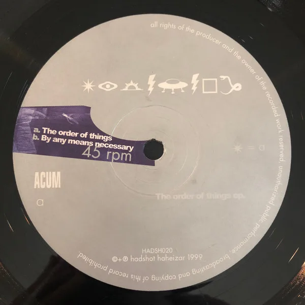 Album cover for The Order Of Things EP by Three Point Turn