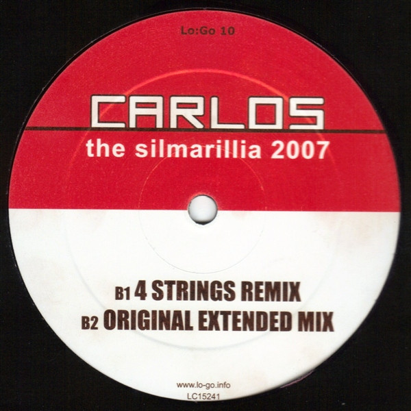 Carlos - The Silmarillia 2007, Electronic, Trance, 2006 - Lo:Go Recordings, Germany, Vinyl 1x 12", 45 RPM, 33 ⅓ RPM