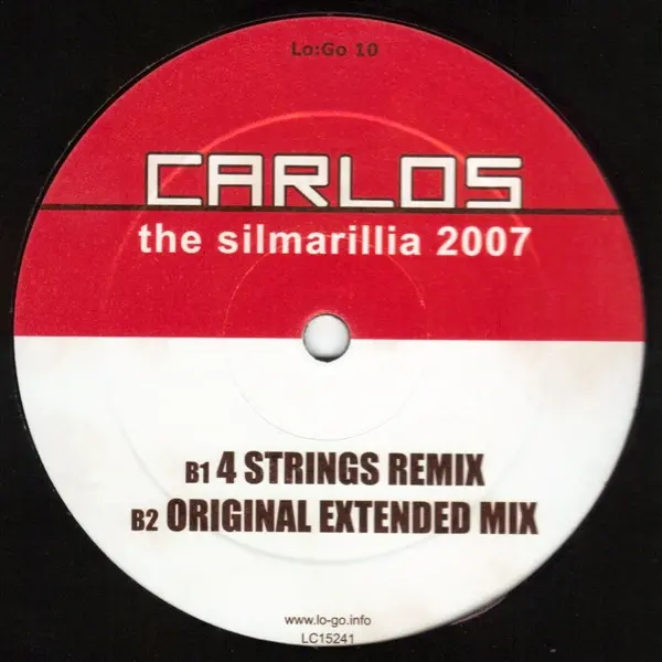 Carlos - The Silmarillia 2007, Electronic, Trance, 2006 - Lo:Go Recordings, Germany, Vinyl 1x 12", 45 RPM, 33 ⅓ RPM