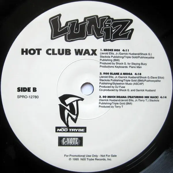 Luniz - Operation Stackola, Hip Hop, Gangsta, 1995 - Noo Trybe Records, US, Vinyl 1x 12", Promo, Sampler