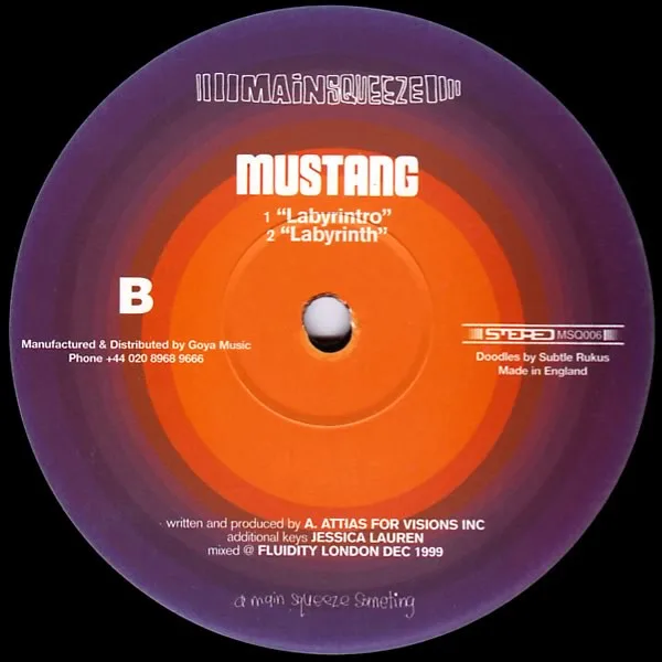 Album cover for Give A Little Love by Mustang Feat. Vanessa Freeman