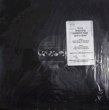 Album cover for Tom's Diner by DNA Featuring Suzanne Vega