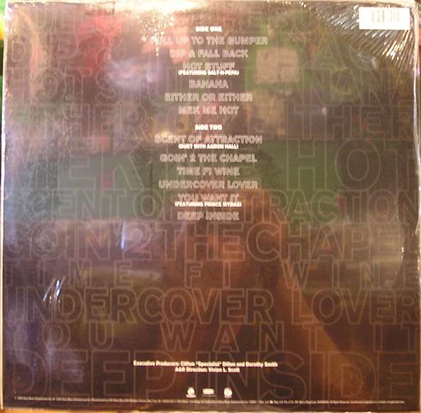 Patra - Scent Of Attraction, Hip Hop, Reggae, Dancehall, Ragga HipHop, 1995 - 550 Music, Epic, US, Vinyl 1x LP, Album