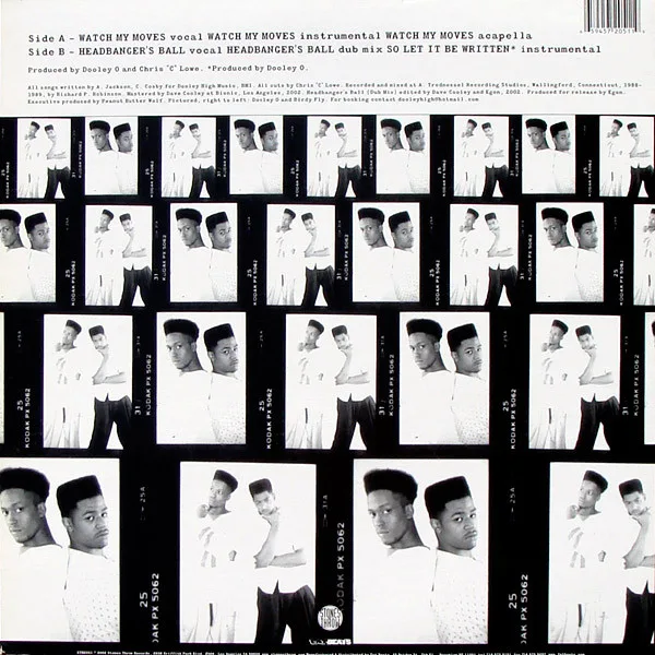 Album cover for Watch My Moves 1990 by Dooley O