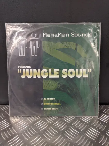 MegaMen - Presents  - Jungle Soul, Electronic, House, Tribal House, 2002 - MegaMen Sounds, US, Vinyl 1x 12", EP
