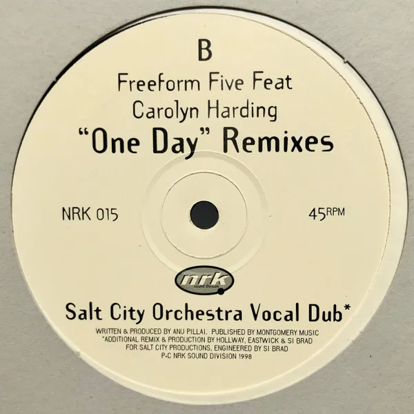 Album cover for One Day (Remixes) by Freeform Five Feat. Carolyn Harding