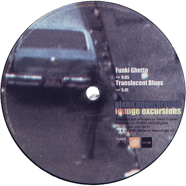 Album cover for Lounge Excursions by Glenn Underground