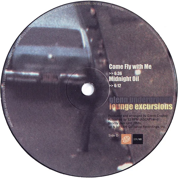 Album cover for Lounge Excursions by Glenn Underground