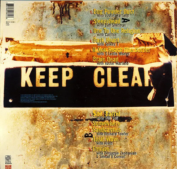 Bomb The Bass - Clear, Electronic, Big Beat, Downtempo, Hip Hop, Synth-pop, 1995 - 4th & Broadway, Island Records, Europe, Vi