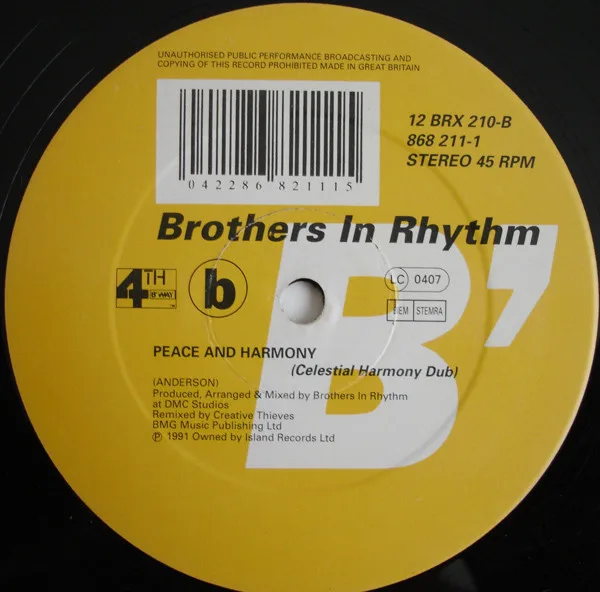 Album cover for Such A Good Feeling by Brothers In Rhythm