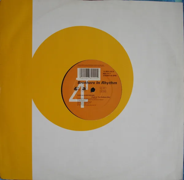 Album cover for Such A Good Feeling by Brothers In Rhythm