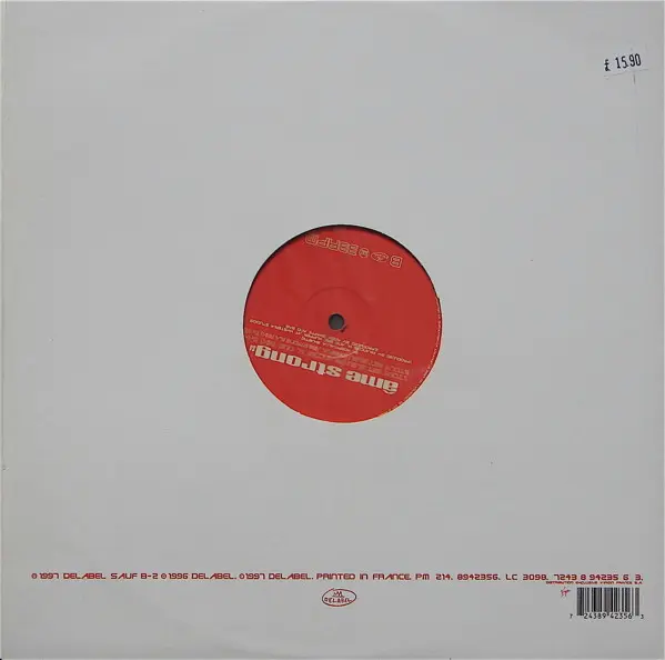 Âme Strong - Tout Est Bleu (François K. Rmx), Electronic, Deep House, House, 1997 - Delabel, Europe, Vinyl 1x 12", 33 ⅓ RPM