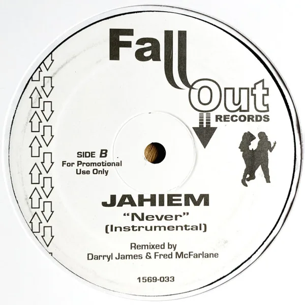 Album cover for Never by Jaheim