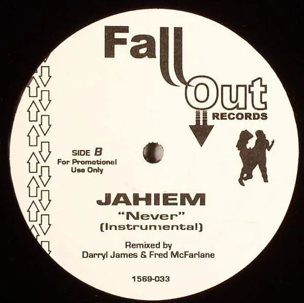 Album cover for Never by Jaheim