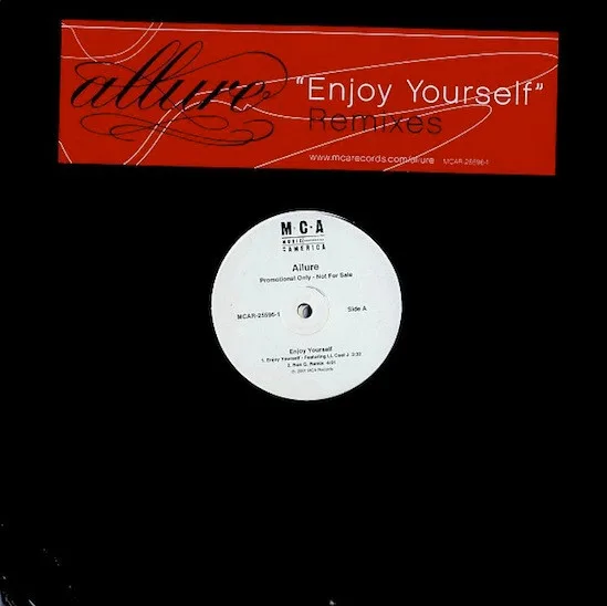 Album cover for Enjoy Yourself (Remixes) by Allure (3)