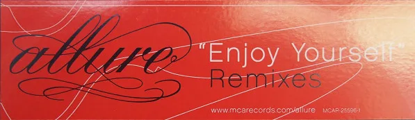 Album cover for Enjoy Yourself (Remixes) by Allure (3)