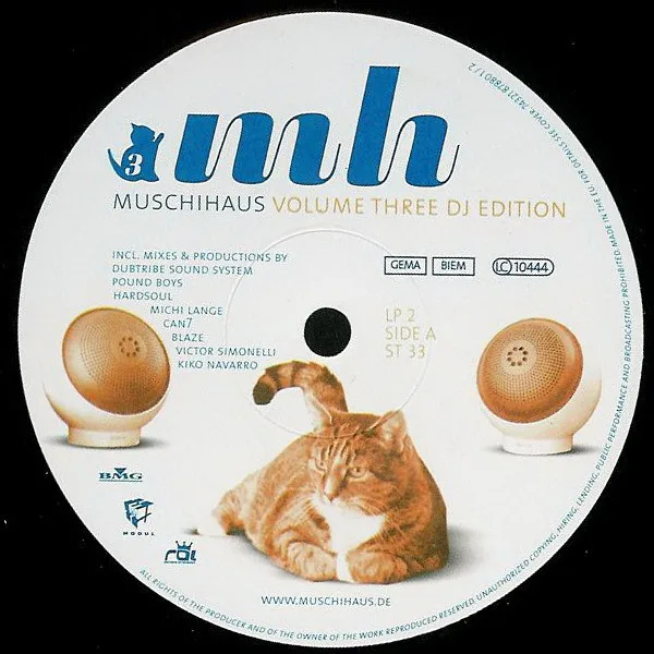 Album cover for Muschihaus Volume Three by Various