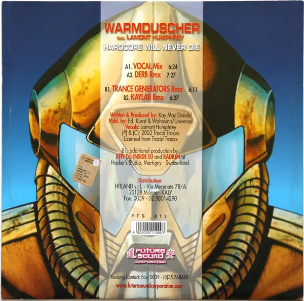 Album cover for Hardcore Will Never Die by Warmduscher Feat. Lamont Humphrey