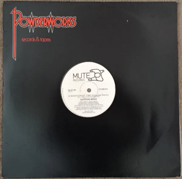 Album cover for A Question Of Time (Extended Remix) by Depeche Mode