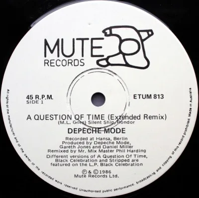 A Question Of Time (Extended Remix)