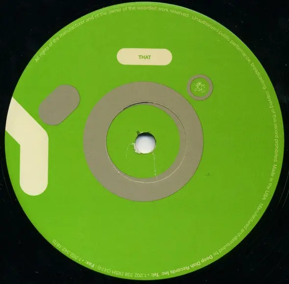 Dave From Dallas - Come To Me Baby, Electronic, Tribal House, 2003 - Yo!, US, Vinyl 1x 12"
