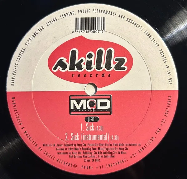 Album cover for Make It Happen / Sick by Mod The Black Marvel