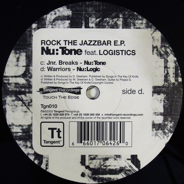 Nu:Tone feat. Logistics - Rock The Jazzbar E.P., Electronic, Drum n Bass, 2003 - Tangent Recordings, UK, Vinyl 2x 12", EP