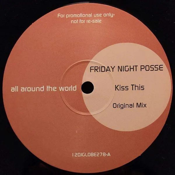 Album cover for Kiss This by Friday Night Posse