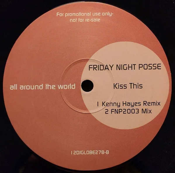 Album cover for Kiss This by Friday Night Posse