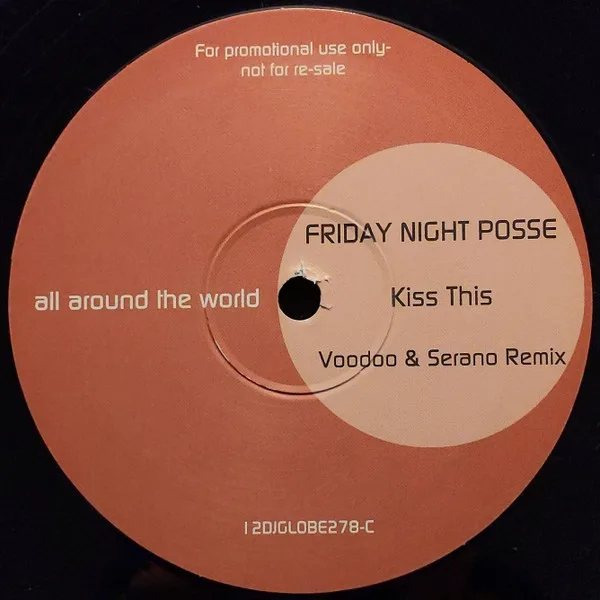 Album cover for Kiss This by Friday Night Posse