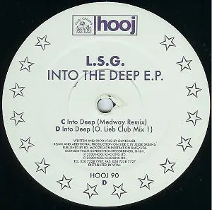 L.S.G. - Into The Deep E.P., Electronic, Progressive House, Tech House, Techno, Trance, 2000 - Hooj Choons, UK, Vinyl 2x 12",