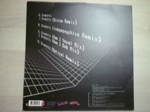Divine Styler - Directrix, Electronic, Drum n Bass, Experimental, Hardcore, UK Garage, 2000 - Mo Wax, UK, Vinyl 2x 12"
