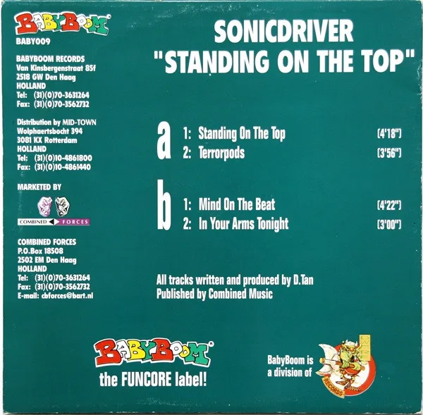 Album cover for Standing On The Top by Sonicdriver