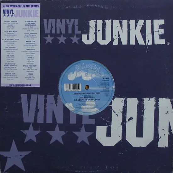 Album cover for Instant Replay / Vertigo/Relight My Fire by Dan Hartman