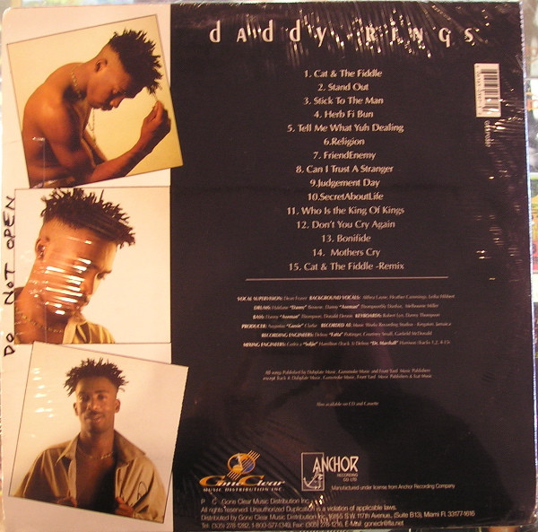 Daddy Rings - Stand Out, Reggae, Dancehall, Ragga, 1997 - Anchor Recording Co. Ltd., Gone Clear Music Distribution, US, Vinyl