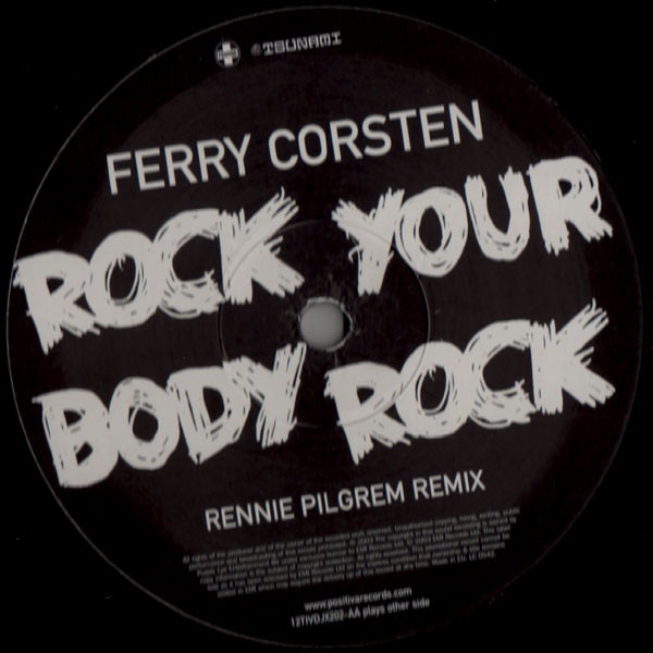 Rock Your Body Rock (Rennie Pilgrem Remix)