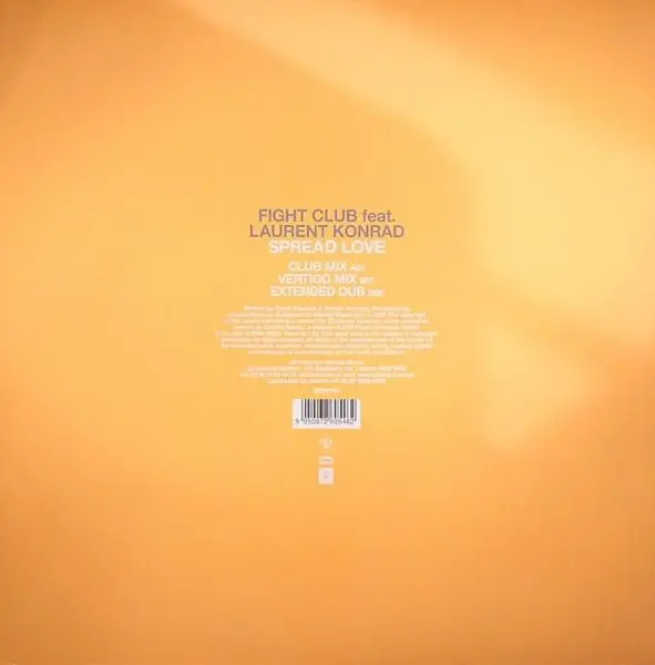 Fight Club - Spread Love, Electronic, Electro, House, 2004 - Nebula, UK, Vinyl 1x 12"