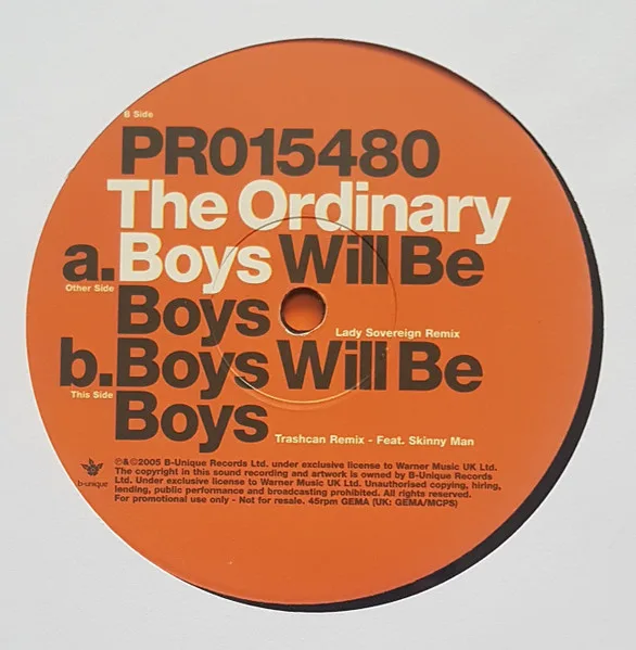 Album cover for Remixes by Ordinary Boys, The