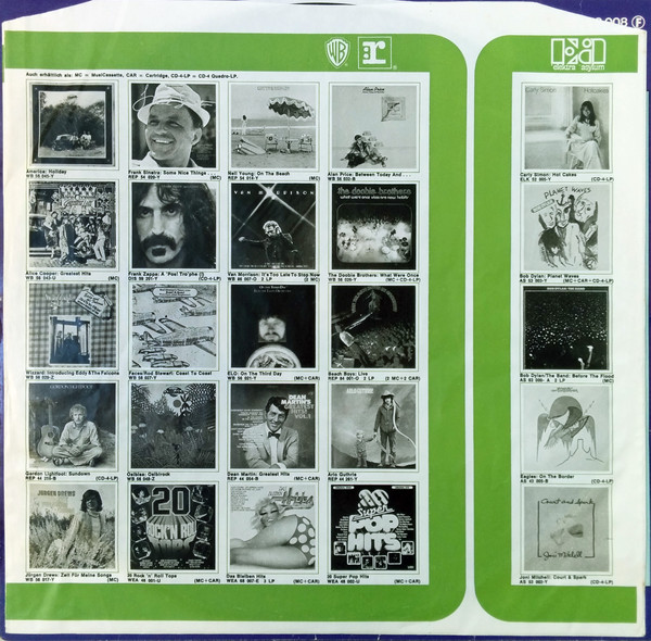 Various - CD-4 Quadraphonic Experience, Blues, Folk, World, & Country, Funk / Soul, Jazz, Pop, Rock, 1974 - Atlantic, Warner 