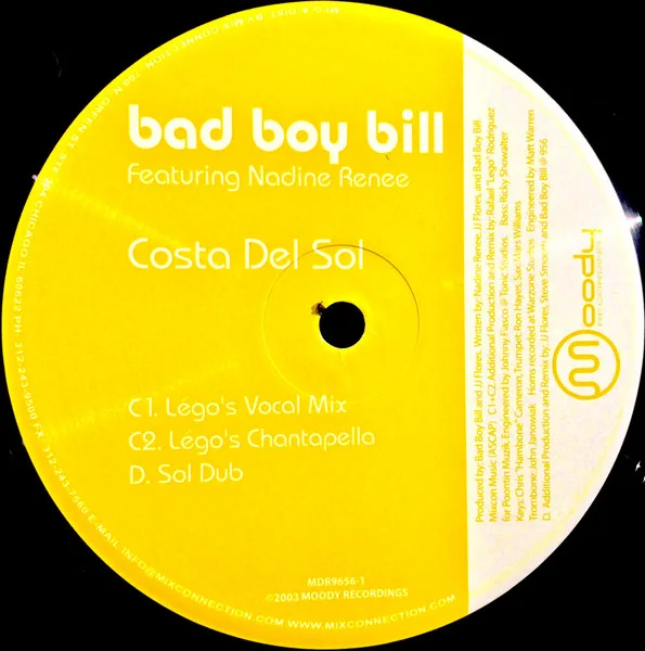 Album cover for Costa Del Sol by Bad Boy Bill Feat. Nadine Renée