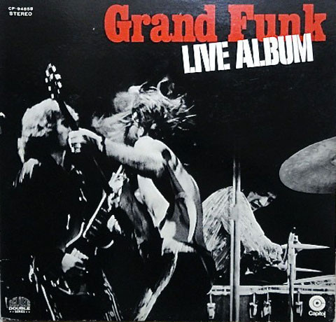 Grand Funk Railroad - Live Album - 1970 - Hard Rock - Capitol Records - Vinyl 2x LP, Album, Stereo Green Target Label