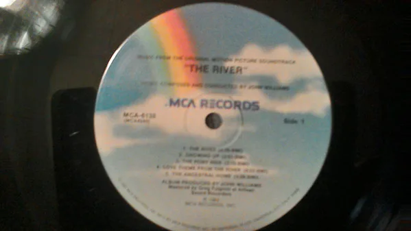 Album cover for The River (Music From The Original Motion Picture Soundtrack) by John Williams (4)