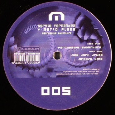 Sergio Fernandez & Mario Plaza - Percussive Adventure, Electronic, Tribal House, 2003 - T.U.S.O.M. Recordings, Spain, Vinyl 1