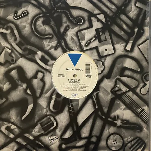 Album cover for Straight Up by Paula Abdul