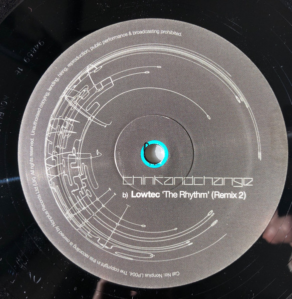 Boddika & Joy Orbison / Lowtec - Think And Change: Plate One, Electronic, Tech House, Techno, 2013 - Nonplus Records, UK, Vin