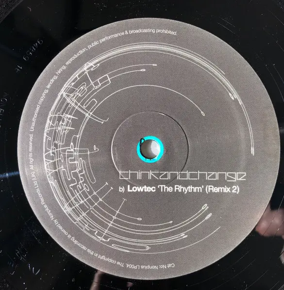 Boddika & Joy Orbison / Lowtec - Think And Change: Plate One, Electronic, Tech House, Techno, 2013 - Nonplus Records, UK, Vin
