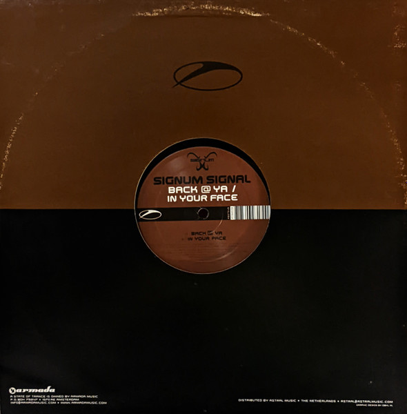 Album cover for Back @ Ya / In Your Face by Signum