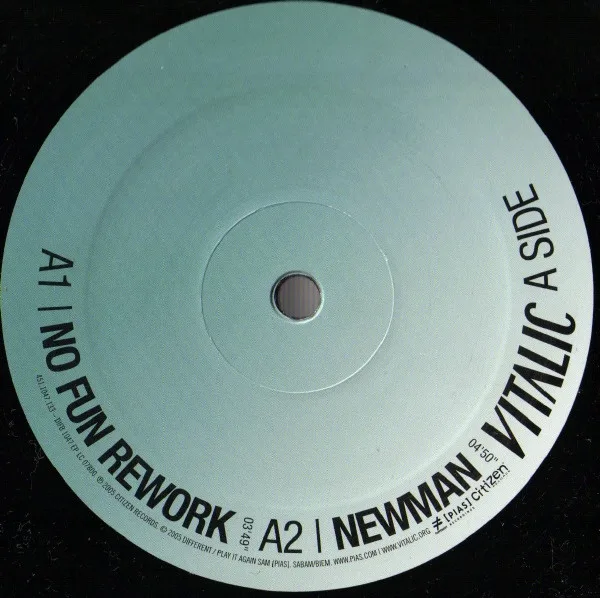 Album cover for No Fun by Vitalic