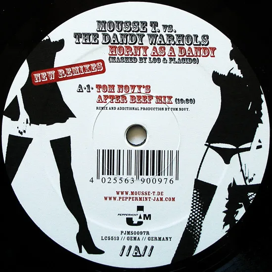 Album cover for Horny As A Dandy by Mousse T. vs. Dandy Warhols, The