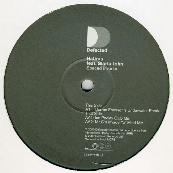 Album cover for Spaced Invader (Part 2) by Hatiras Feat. Slarta John